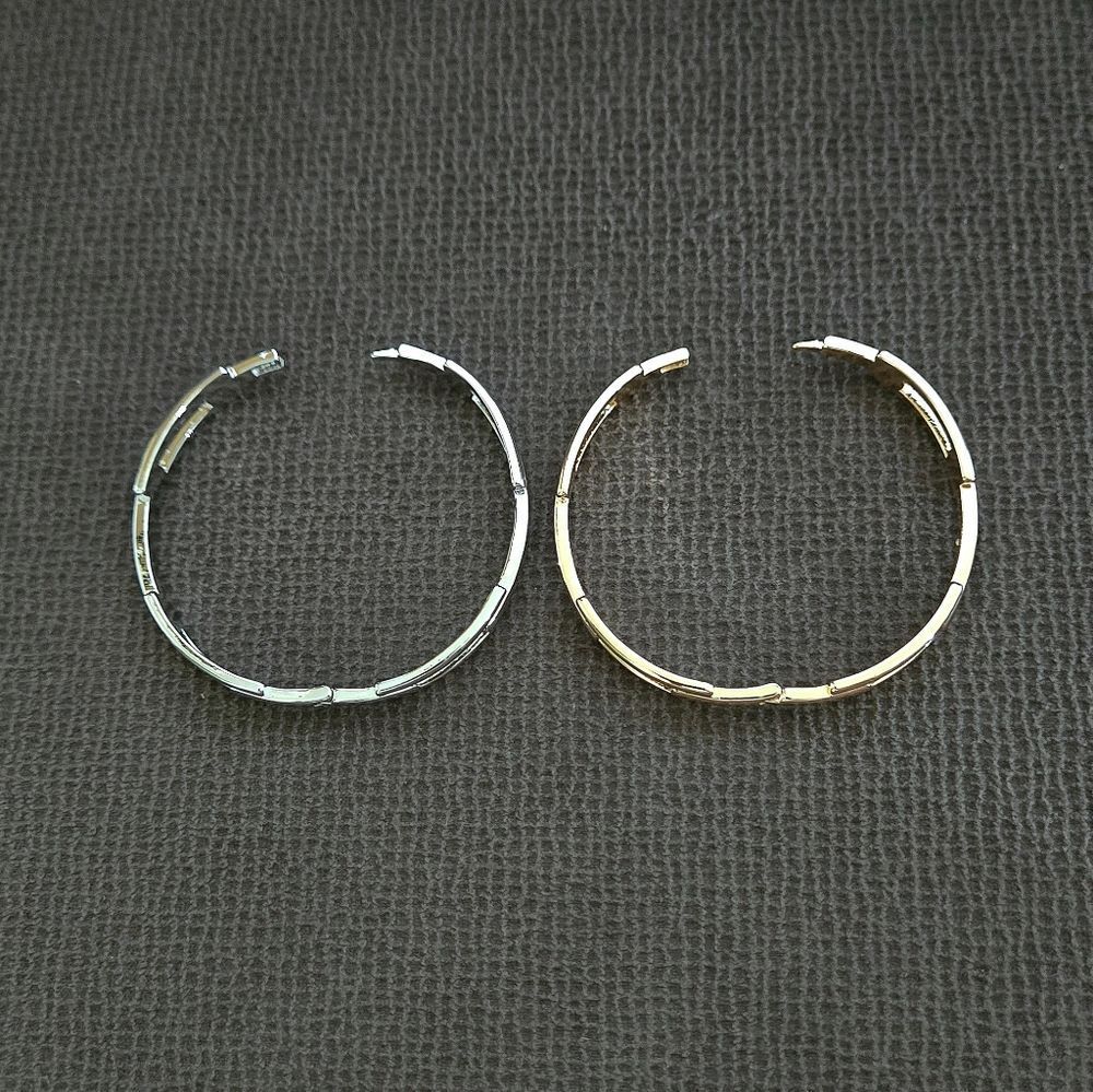 House🏠 of Harlow 1960 Set of Two✌️ Bangle Bracelets - NWT - Picture 5 of 16